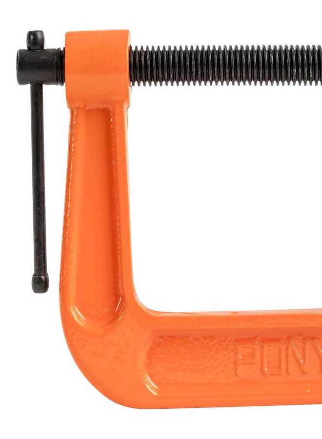 Pony Jorgensen 2650 5-Inch C-Clamp, Orange - Image 4