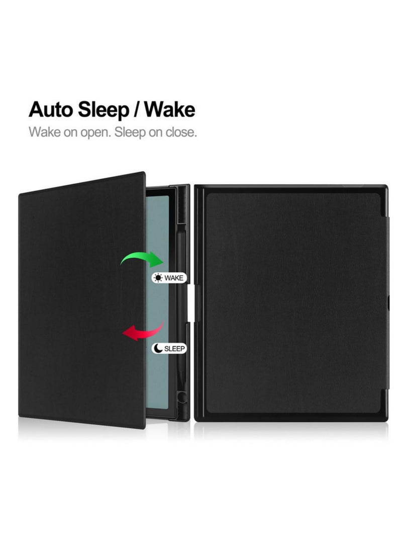 1Pcs Leather Case for Boox Note Air 4C 2024 Note Air 3C Note Air 3 BW 2023 with Pen Holder and Auto Sleep Wake Function Protective Cover - Image 5