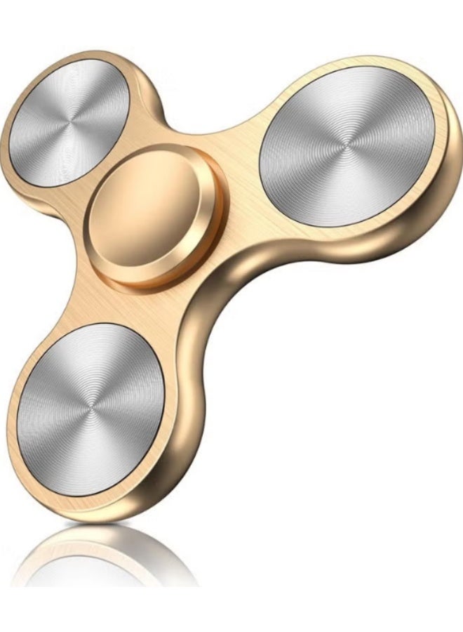 لعبة الدحرجة الذهبية، مع محامل من الفولاذ المقاوم للصدأ، تدور بسرعة عالية لمدة 4 إلى 8 دقائق، وتخفيف التوتر والقلق. هدية جديدة للأطفال والبالغين لتخفيف التوتر - Image 1