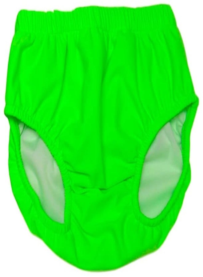 My Pool Pal Child, Youth, & Special Need My Pool Pal Swimsters Resuable Swim Diaper (M-10/12, Lime Green) - Image 1