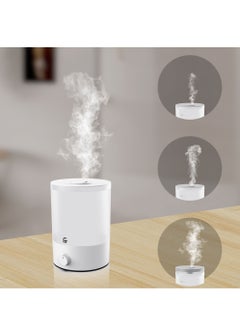 Flash Hawk Ultrasonic Air Humidifier with Speed Adjustable and Night Light 2.5L 28W SC-2C25A White  - Image 1