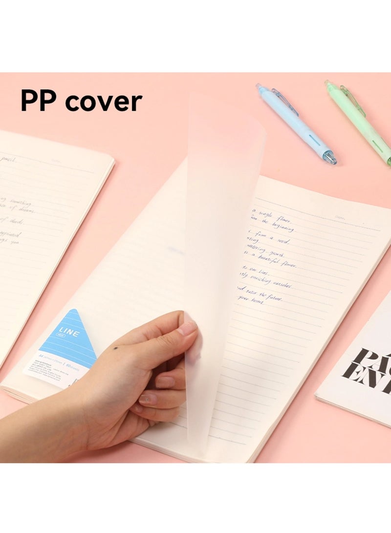 Deli 1-Piece A4 Size Lined Notebook 60 Sheets 70gsm Thickness  - Image 5