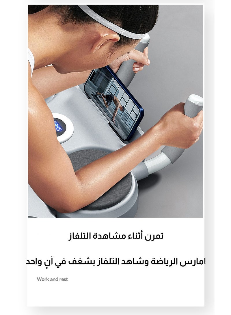 ميجيوسيون لوح اللياقة البدنية متعدد الوظائف 6 في 1 | تمرين منزلي شامل للجسم | لتقوية عضلات البطن والذراعين وحرق الدهون بسرعة - Image 4
