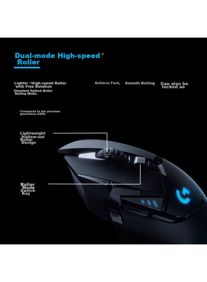 G Logitech G502 Wireless Gaming Mouse, Ergonomic, Weight Adjustable, Rgb Lighting, Dual-mode Mouse, Creator, Exclusive To Member Store No. 1 - Image 2