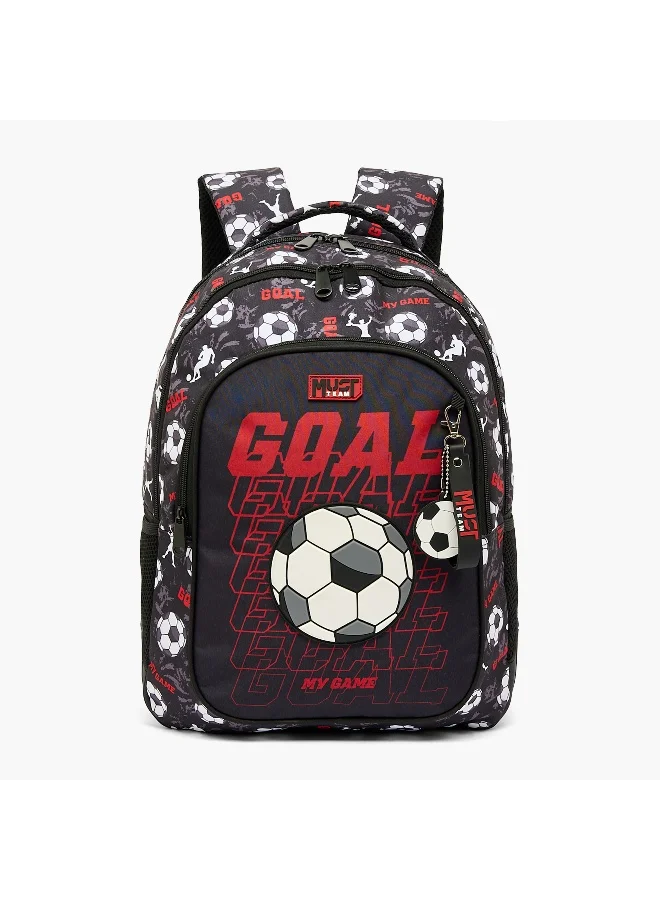 Must 17 Inch-Goal-Backpack-2 Cmprts- (Polyester) Multicolor \ 32?18?43