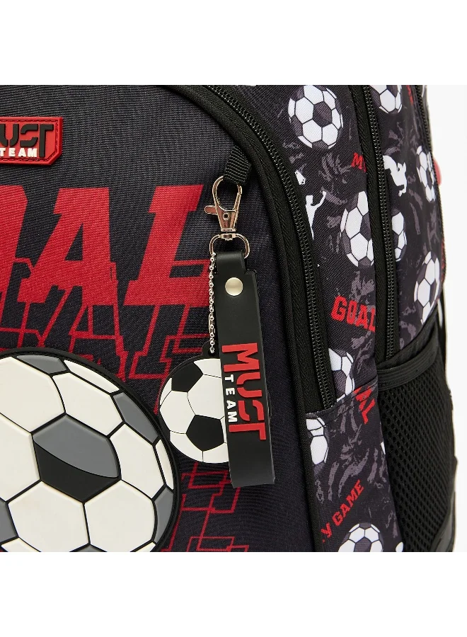 Must 17 Inch-Goal-Backpack-2 Cmprts- (Polyester) Multicolor \ 32?18?43
