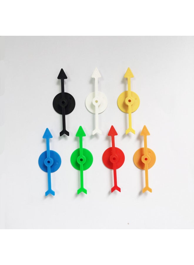 Generic - Plastic Game Toy Pointer Interactive Turntable Chess Piece Plastic Rotating Arrow Pointer DIY Table Game Accessories-Color:Red 30CM - Image 1