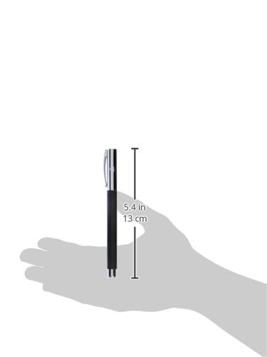 Faber-Castell Ambition Rollerball Pen - Black Resin - Image 3