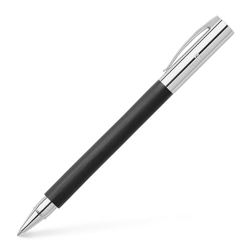 Faber-Castell Ambition Rollerball Pen - Black Resin - Image 1