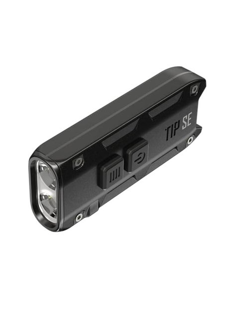 Keyring Flashlight, Dual Core Metallic Keychain Light, Compact And Portable Super Bright Torch, USB Rechargeable Mini Flashlight With Four Brightness Levels, (1pc, Black)