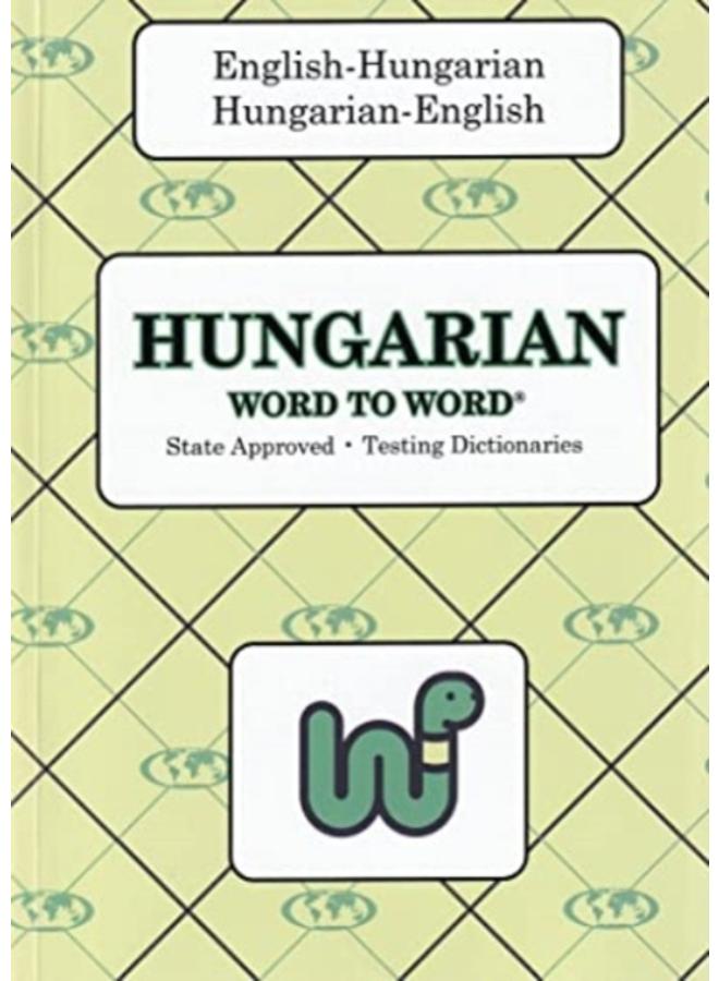 English-Hungarian & Hungarian-English Word-to-Word Dictionary