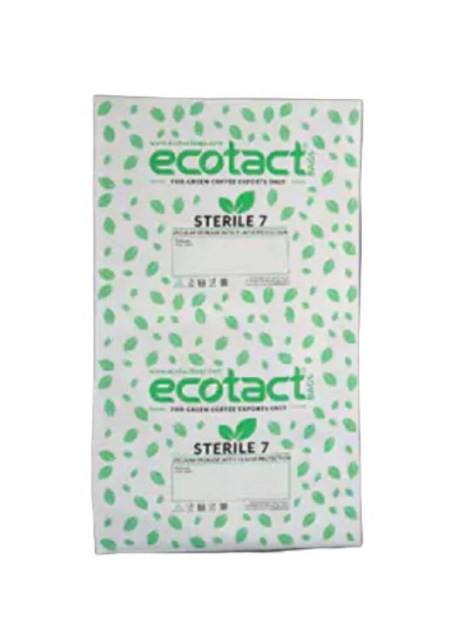 Ecotact 7 Hermetic Sterile Vacuum Bags, Multi-Layered Plastic Storage Bags for Food / Green Coffee Beans, Suitable for 5-6 Kgs, Pack of 25 pcs  - Image 2