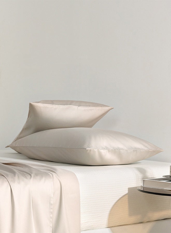 A pair of 100-thread-count pure cotton pillowcases, 48 x 74 cm - Image 3