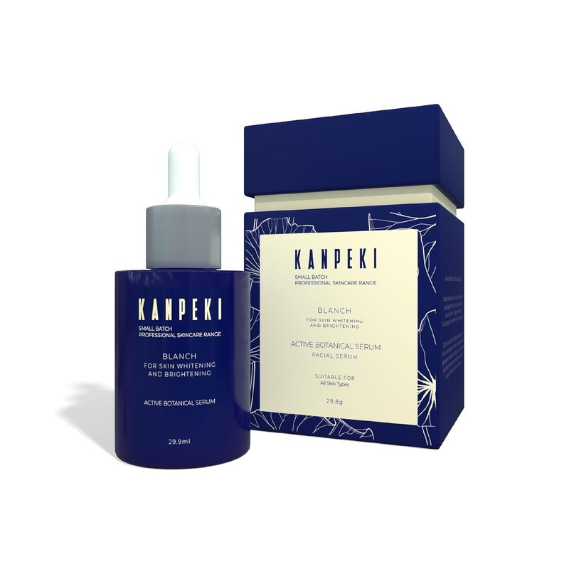 Kanpeki Blanch Active Botanical Serum for Daily Use  Removes Dark Spots Age Spots Tanning Dull  Pigmented Skin  Radiance Firmness  Moisturization  All Skin Types - Image 1