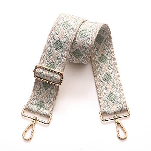 S-Jacorry Purse strap replacemnet crossbody bag strap women wide adjustable canvas cute shoulder strap Replacement Belt - Image 1