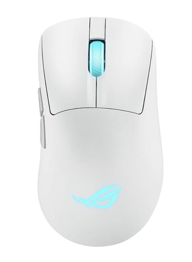 ASUS P722 ROG KERIS II Origin/WHT Computer Gaming Mouse, White - Image 1