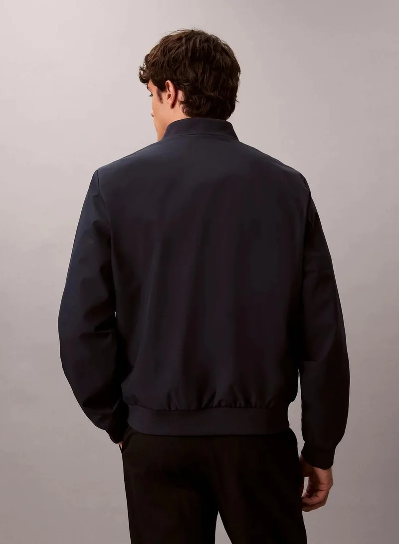 Calvin Klein Dark Sapphire Soft Tech Bomber Jacket for Men | Best Price UAE