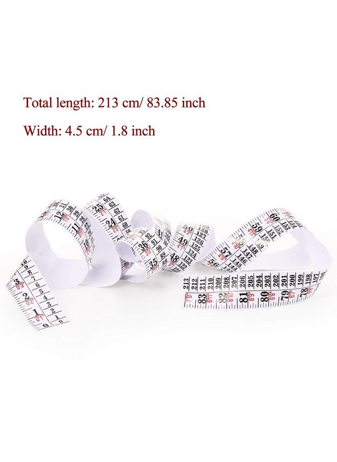 Tatuo - Growth Chart Wall Labels Height Indicator Tape Ruler Height Growth Chart Decor Ruler Height Indicator Adhesive Ruler For Home Room Measuring(White) - Image 1