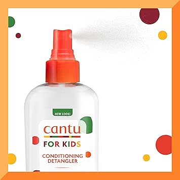 Cantu Care for Kids Paraben SulfateFree Conditioning Detangler with Shea Butter 6 fl oz Pack of 3 Packaging May Vary - Image 4