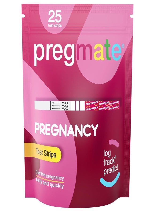 Pregmate 25 Pregnancy Test Strips (25 Count) - Image 1