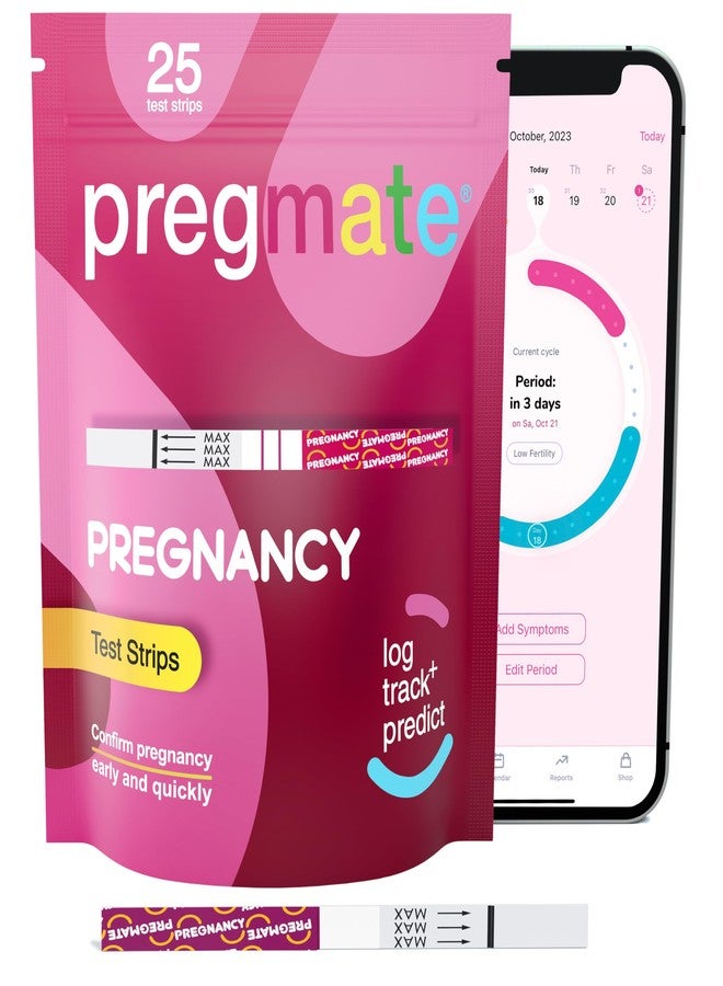 Pregmate 25 Pregnancy Test Strips (25 Count) - Image 5