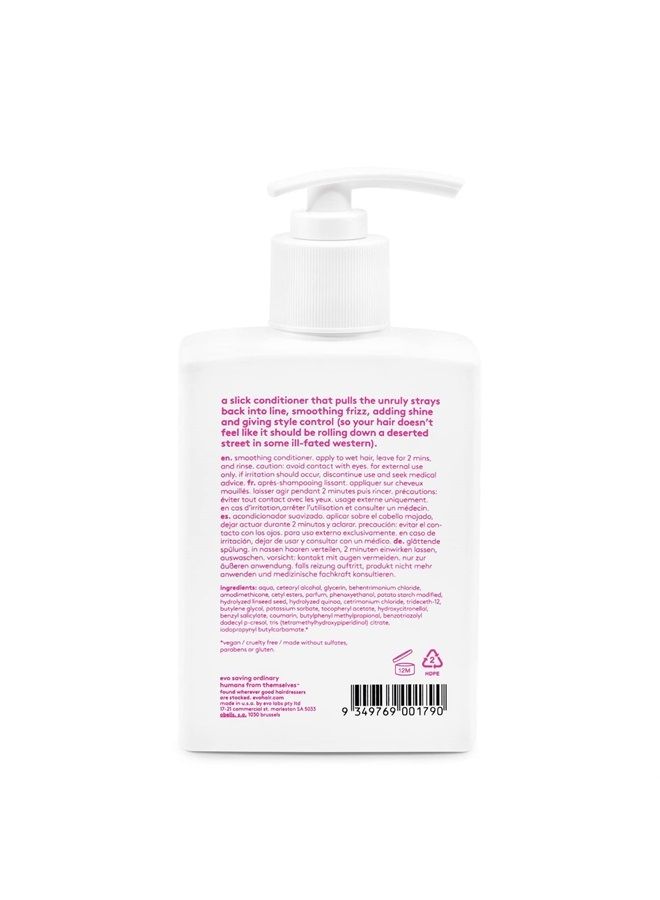 EVO Mane Tamer Smoothing Conditioner - Strengthens & Softens Hair - Improves Shine & Reduces Frizz - 300ml / 10.1fl. oz New - Image 2