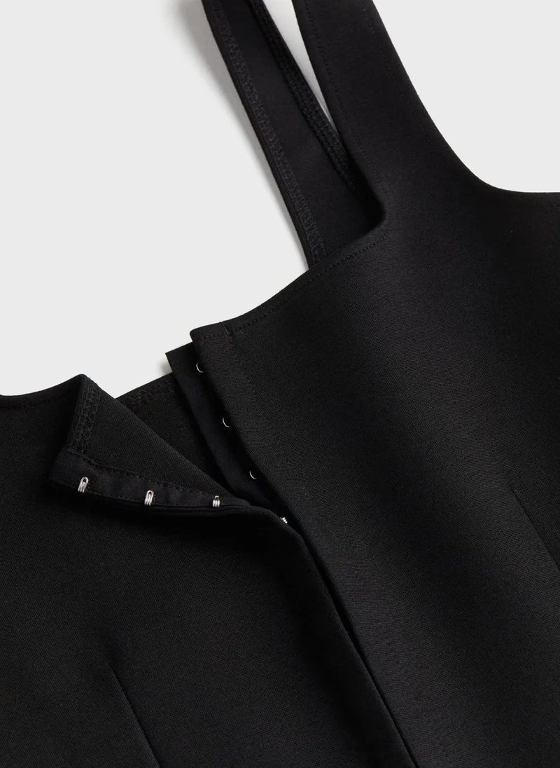 اتش اند ام Square Neck Crop Top