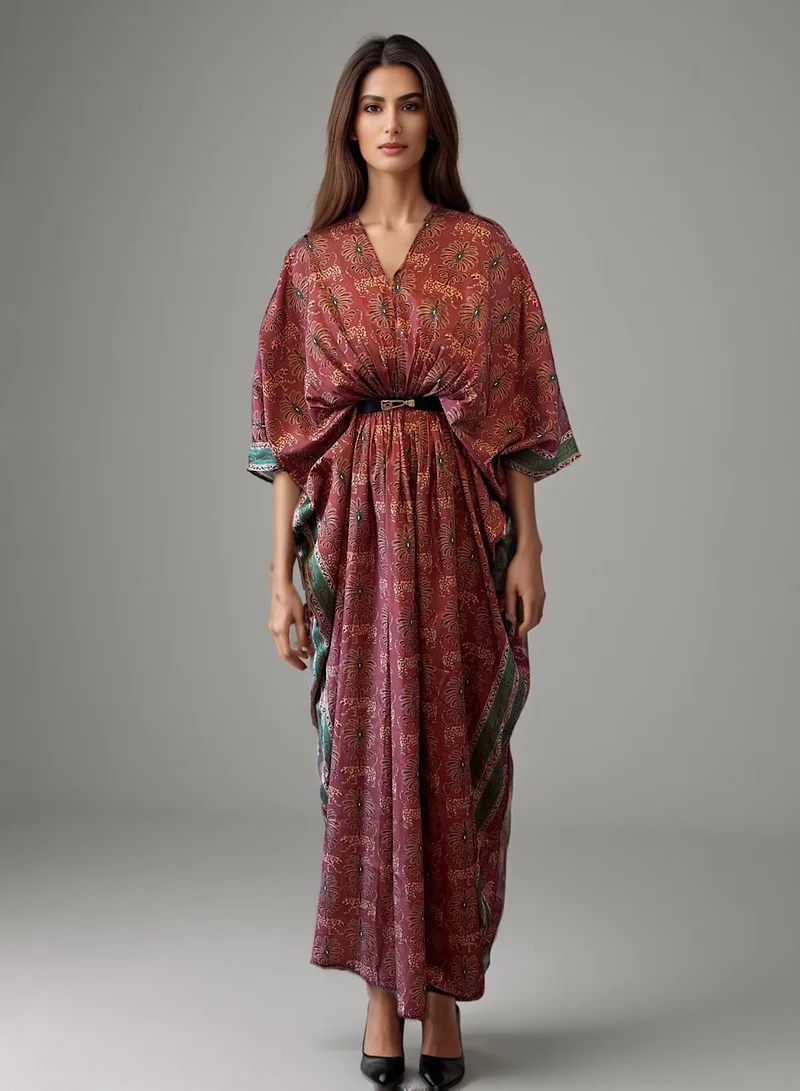 ECSTACY Printed jalabiya