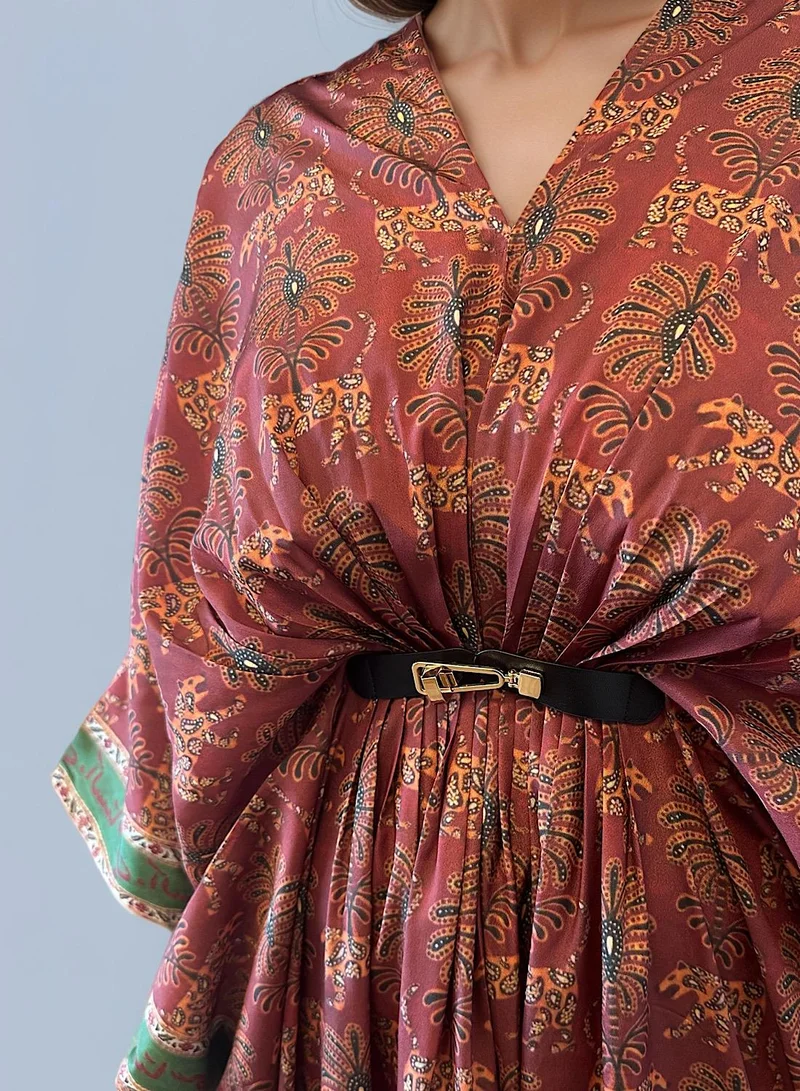 ECSTACY Printed jalabiya