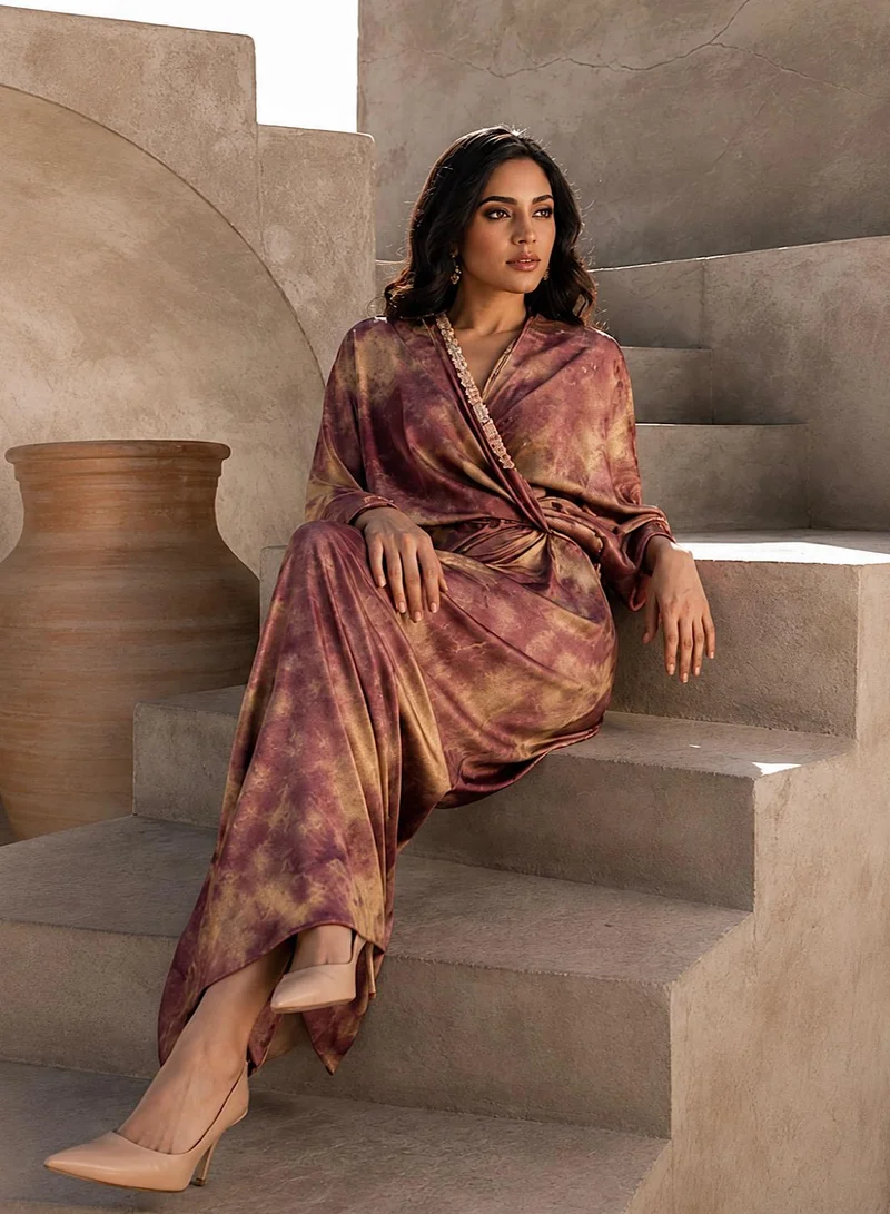 Ecstacy  Printed jalabiya for Women | Best Price UAE