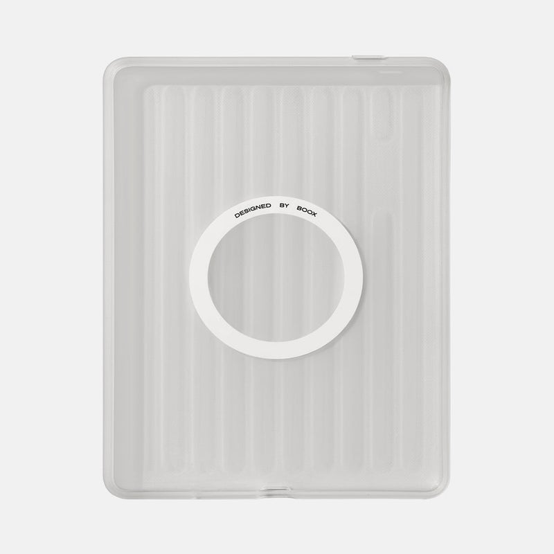 BOOX Go 6 (Gen II) Transparent TPU Case, MagSafe-Compatible Magnetic Ring, Raised Silicone Button, Inner Ridges, Soft-Touch Finish - Image 2