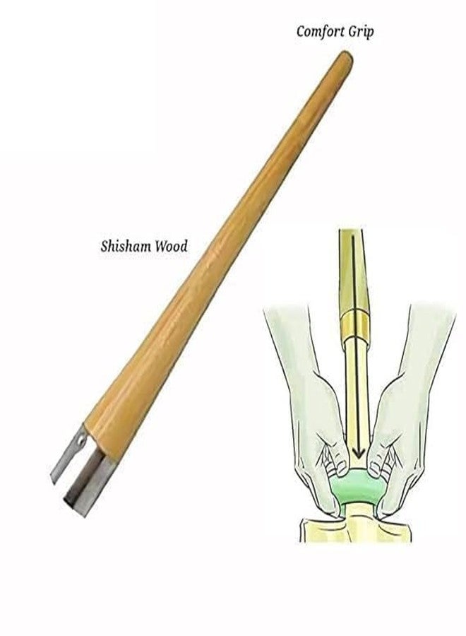 Rioff Cricket Bat Mallet Hammer Grip Cone Sports Wooden Cricket Bat Grip Cone Knocking Hammer Wooden Bat Mallet Combo Pack of 2 - Image 5