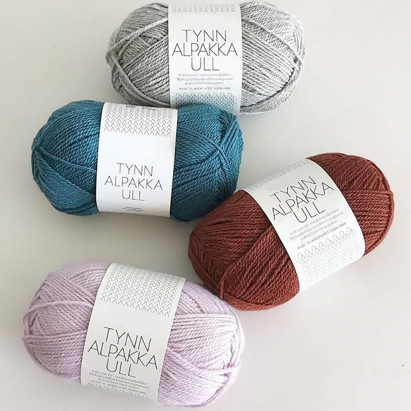 Yarn，crochet yarn cotton，ball of yarn，linen yarn，65% Alpaca 35% Wool Blend Yarn, Soft Light Elastic Medium Thick Warm Yarn for Hand Kniting&Crocheting Pullover Sweater Cardigan Hat Scarf(#6081) - Image 3