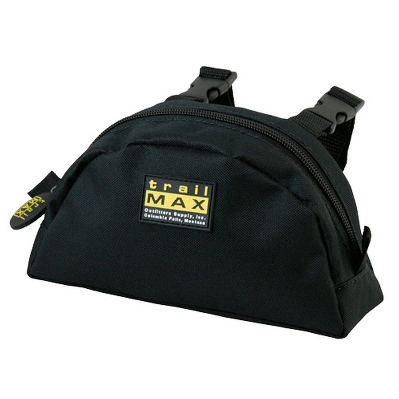 TrailMax Original Pommel Pocket Saddlebag for Western & Endurance Saddles; Cellphone Saddle Horn Bag; Saddle Horn Bag for Horses; Trail Riding Cellphone Pommel Pocket; Black