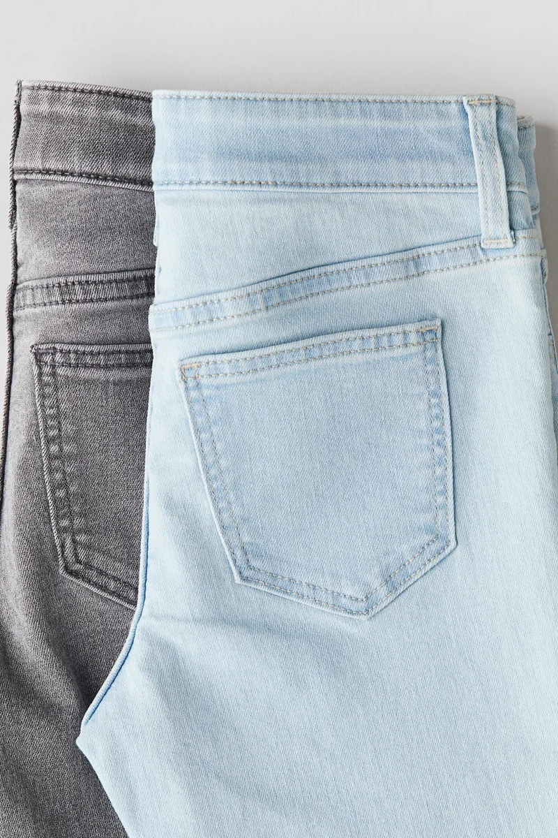 اتش اند ام 2-Pack Flared Leg Low Jeans