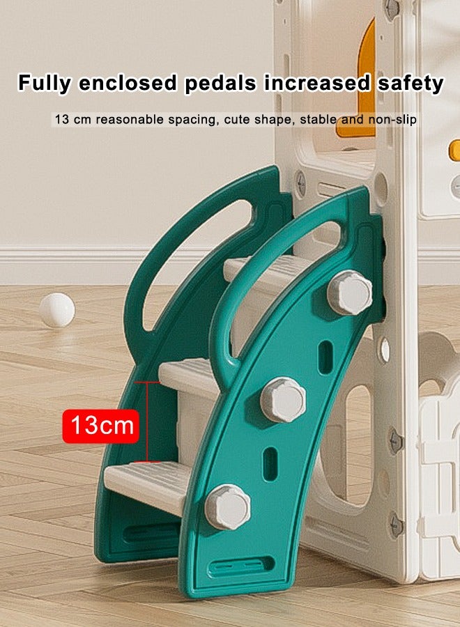 جساي تويز مجموعة منزلية متعددة الوظائف من الأطفال الصغار ألعاب الشرائح المتأرجحة مجموعة اللعب البلاستيكية للأطفال - Image 5