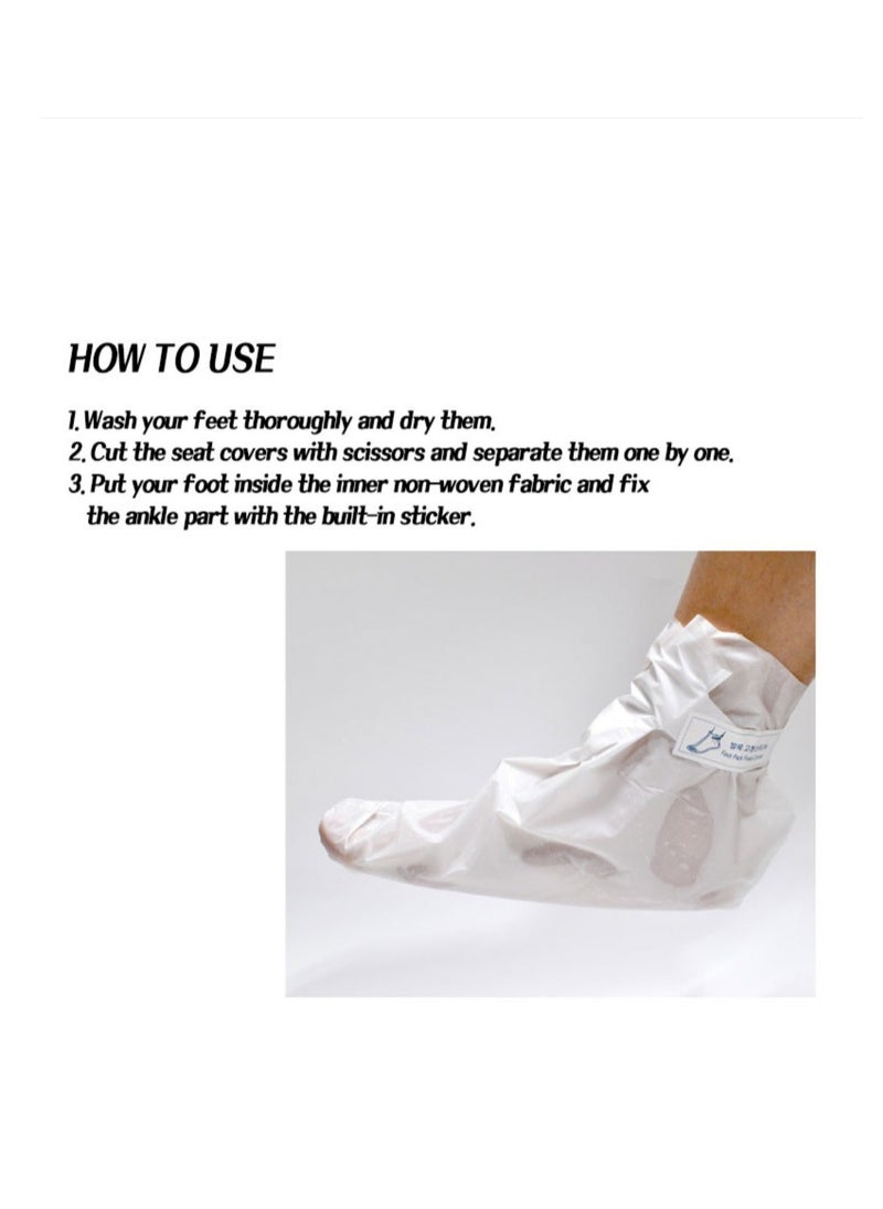 Lebelage Korean product LEBELAGE VITAMIN PEELING FOOT PACK Vitamin tree fruit extract 10000 PPM  - Image 4