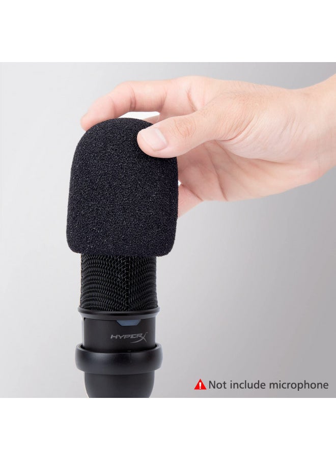 SUNMON - SoloCast Microphone Pop Filter Windscreen - Noise Reduction Gaming Mic Foam Covers, Mic Foam Cover Pop Filter Compatible with HyperX SoloCast White by SUNMON - Image 1