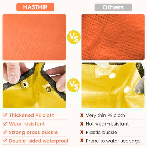 HASTHIP® 100*100CM Gardening Mat for for Indoor Bonsai Succulent Plant Care, Waterproof and Foladable PE Garden Mat for Watering Grassland Balcony Nursery Potting and Transplanting Mat Plant Seedling - Image 3