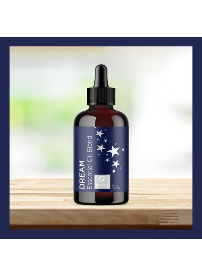 Maple Holistics Sleep Essential Oil Blend for Diffuser - Dream Essential Oil for Diffusers Aromatherapy and Wellness with Ylang-Ylang Clary Sage Roman Chamomile and Lavender Essential Oil for Nighttime Support 4oz  - Image 4