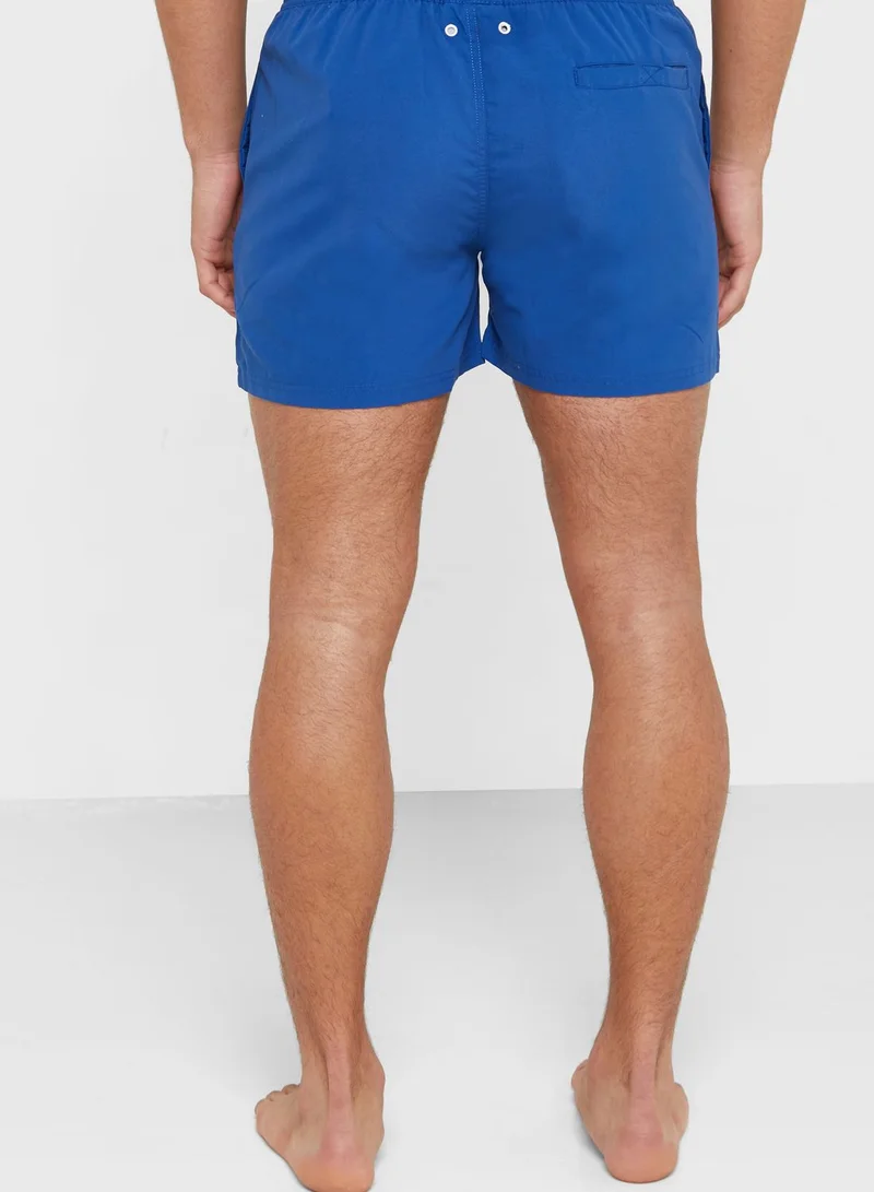 NAUTICA Side Stripe Swim Shorts