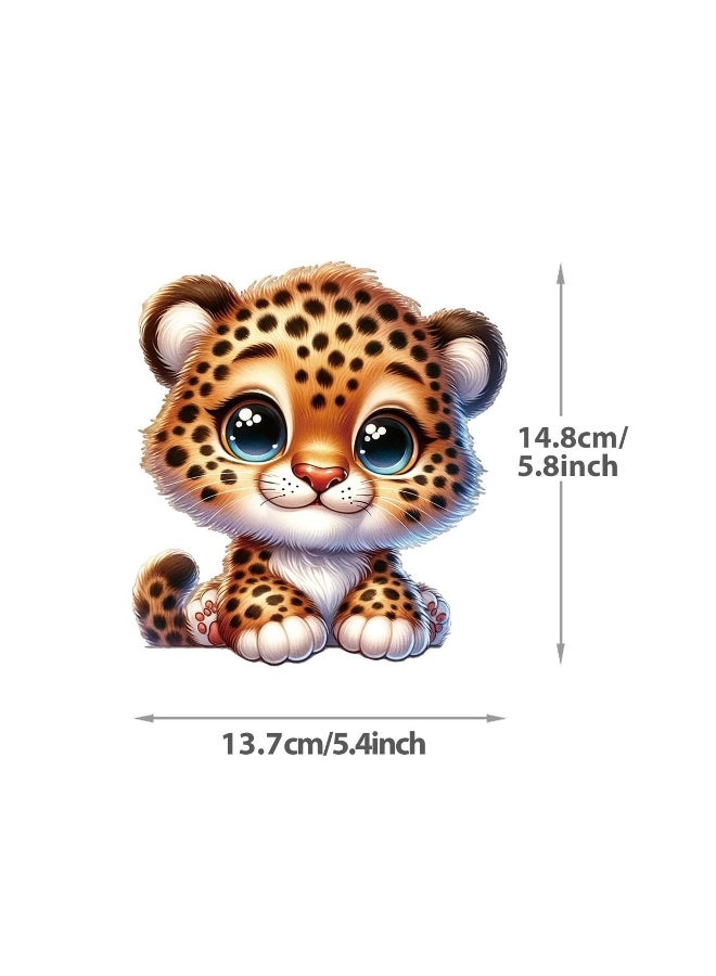 Generic Thermal Patches Clothing Cute Animals Set Decals Heat Press Appliqued Parches Ropa T-Shirt Diy Hoodies Clothes Stickers Patch 