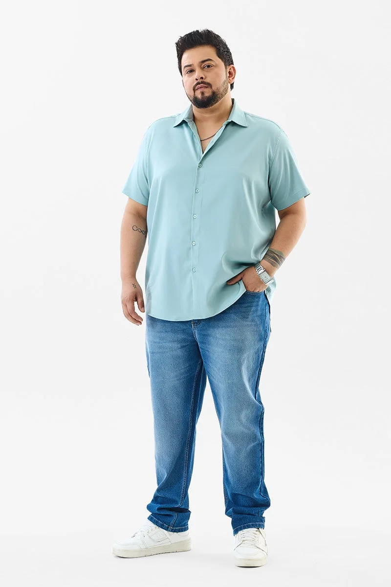 SNITCH Regular Fit Stretch Plus Size Shirt