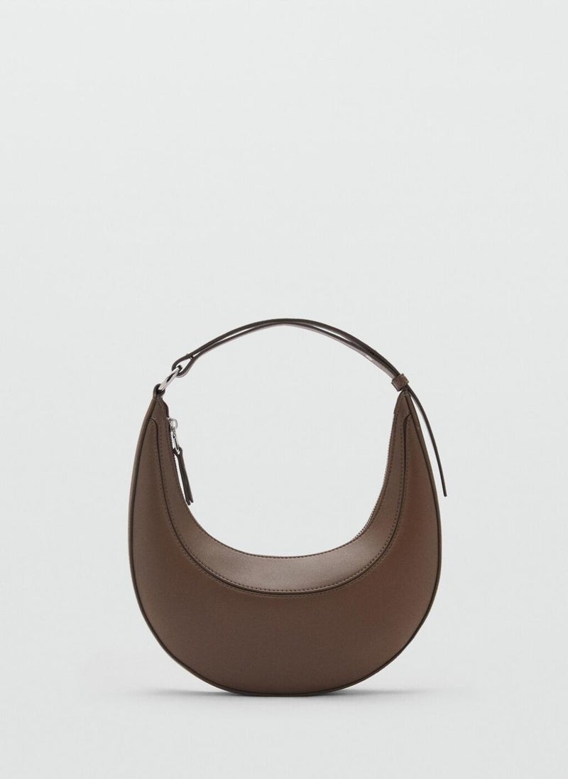 MANGO Oval Shoulder Bag  - Image 1