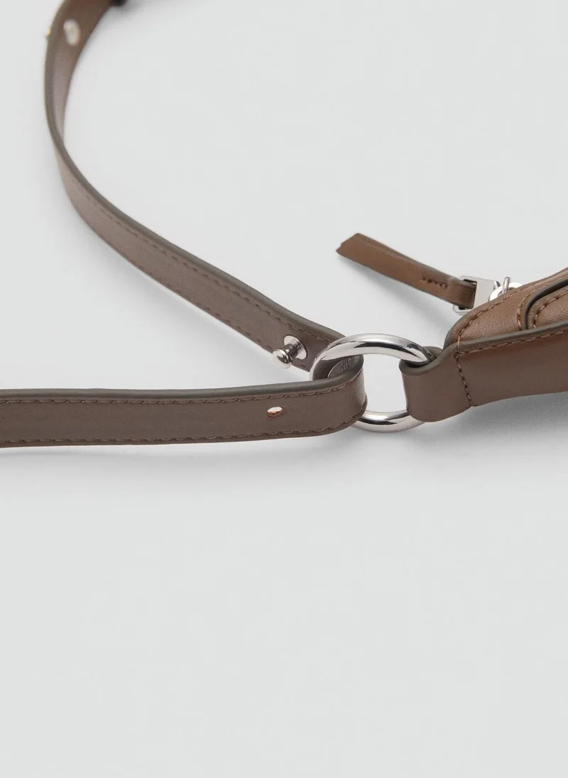 مانجو Oval Shoulder Bag