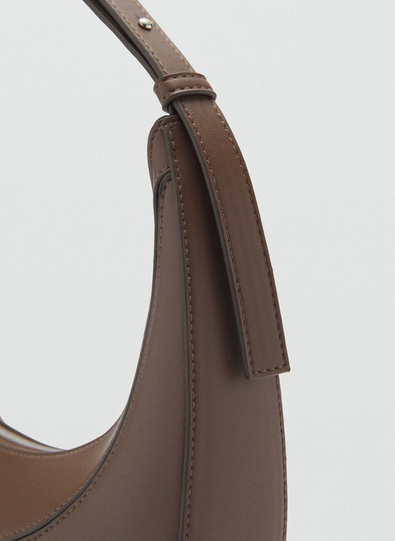 MANGO Oval Shoulder Bag  - Image 4