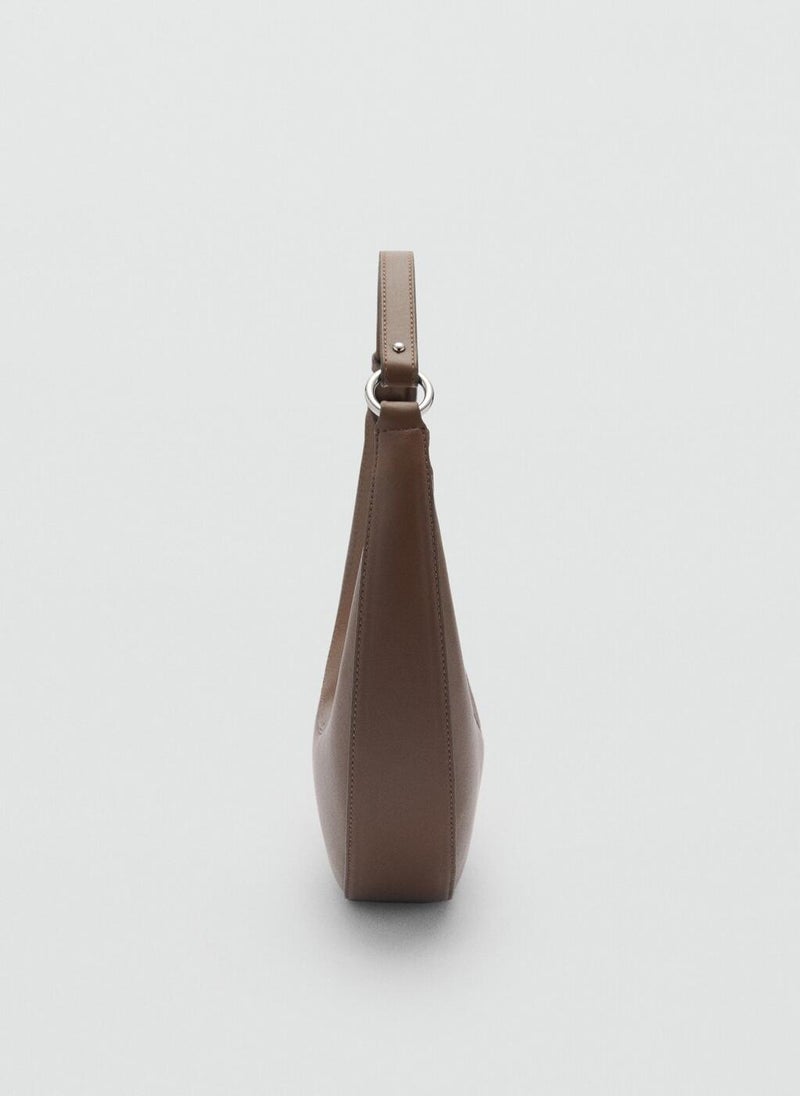 MANGO Oval Shoulder Bag  - Image 3