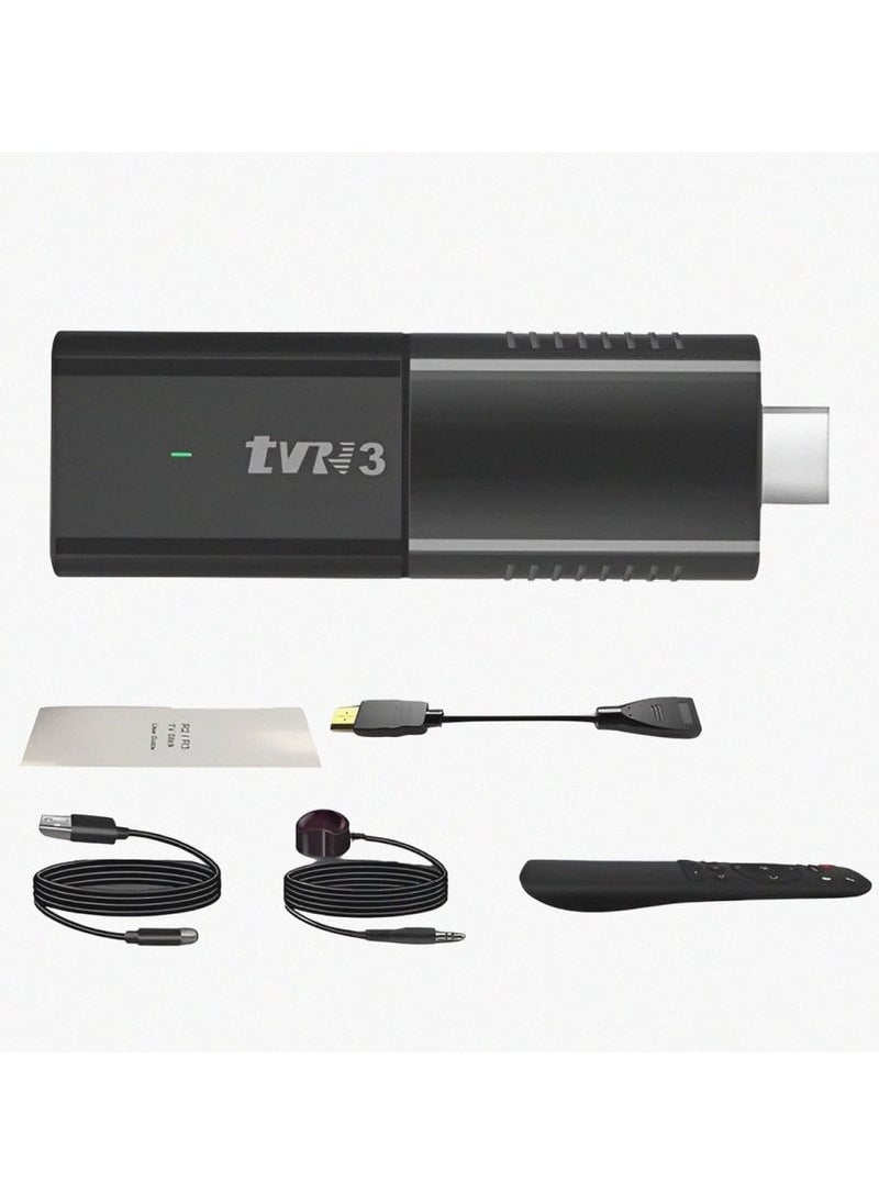 Beauenty - TV Stick TVR3 with Remote Control, 2GB RAM + 16GB ROM, 4K HDR Streaming Media Player, Android 12.1 TV, Google Assistant, Quad Core 64 Bit, Dual-Band WiFi 2.4G/5G, Portable Smart TV Device - Image 1