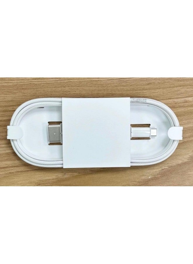 Type-C To Magsafe3 Generation Magnetic Attraction Cable For Apple Notebook 140W Fast Charging Cable Mac Power Cord-Color:White - Image 1