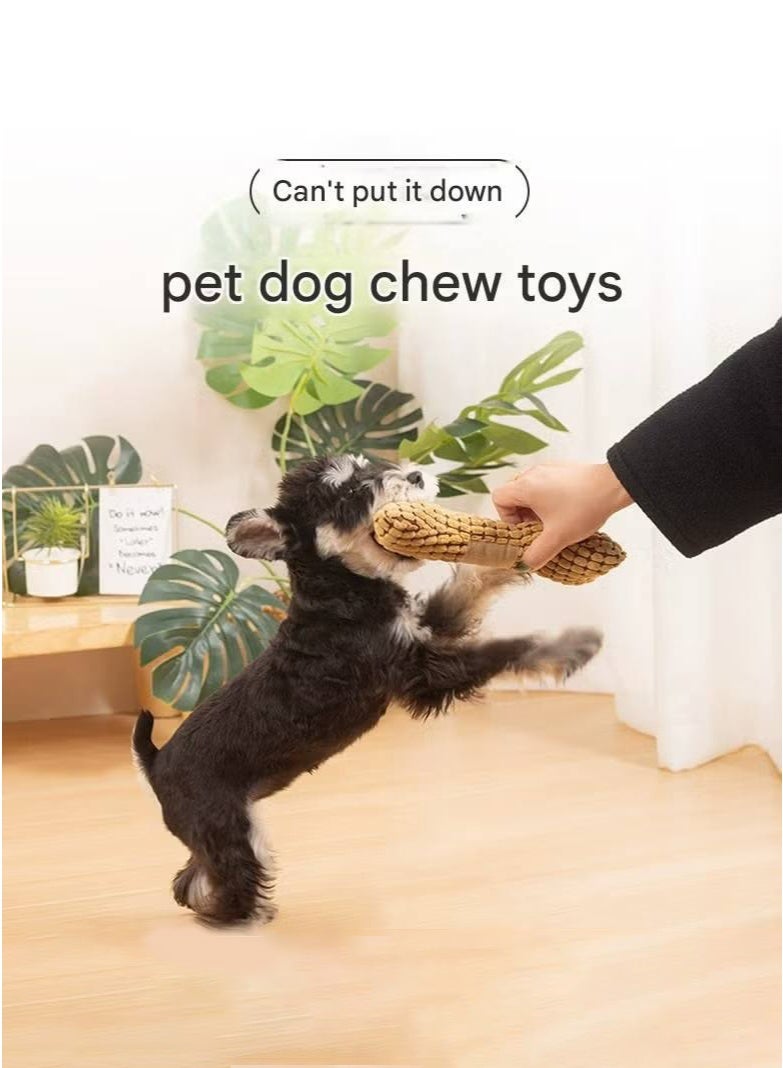 Creative Bite - resistant Sound - making Plush Bone Toy for Dogs and Cats Universal Dental - cleaning Interactive Pet Toy - Image 5